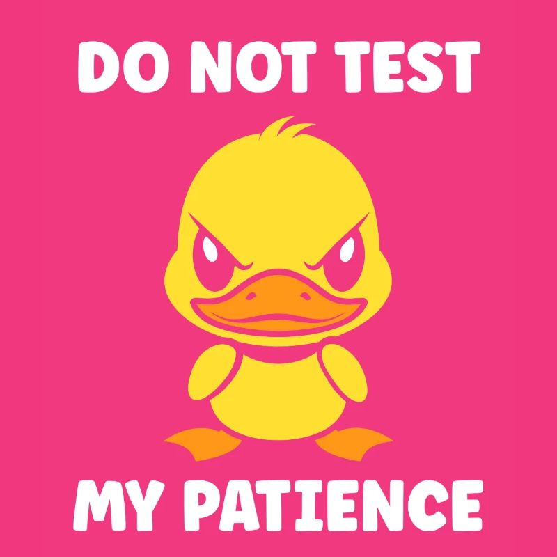 Grumpy Duckling Patience