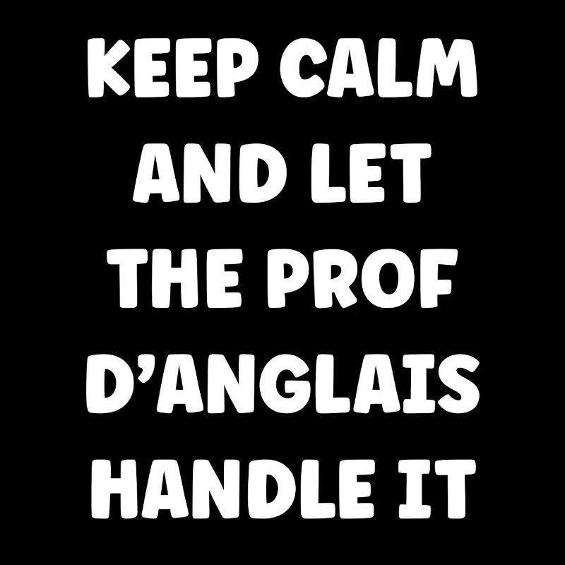 Prof d'anglais prend le relais