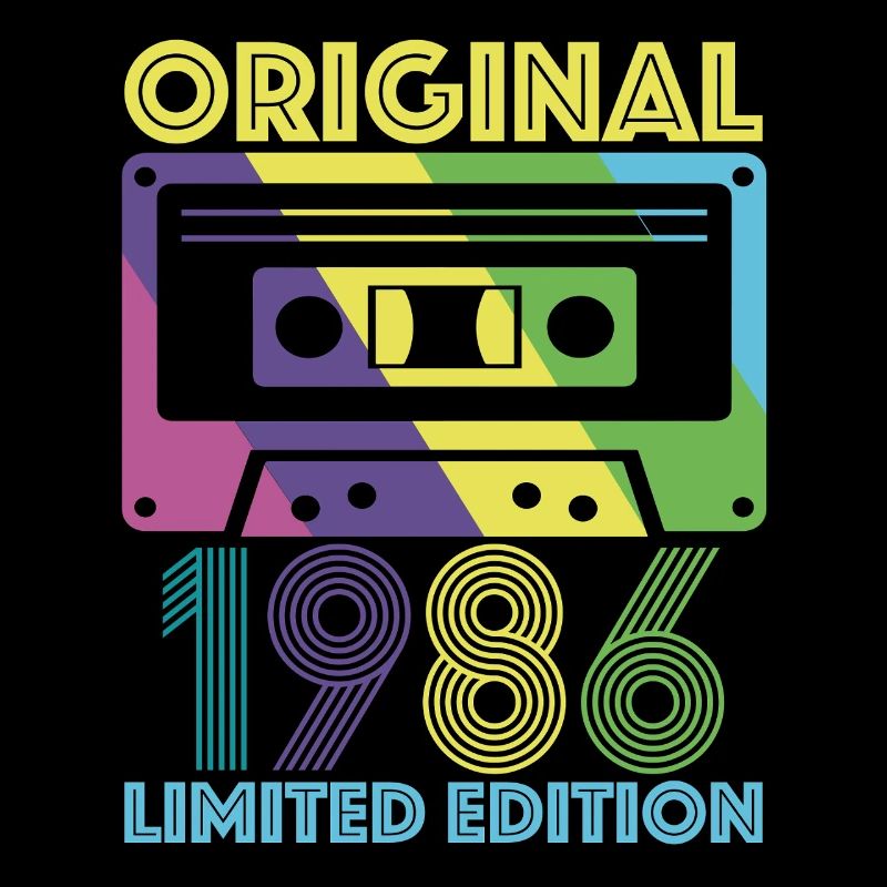 Originalkassette 1986 40th Anniversary 40 Year Tee