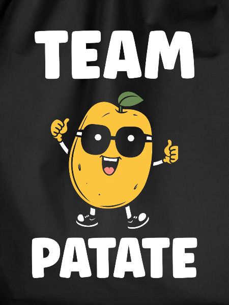 Team Potato Smiling Mascot
