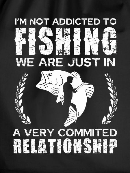 Married to Fishing - Saying