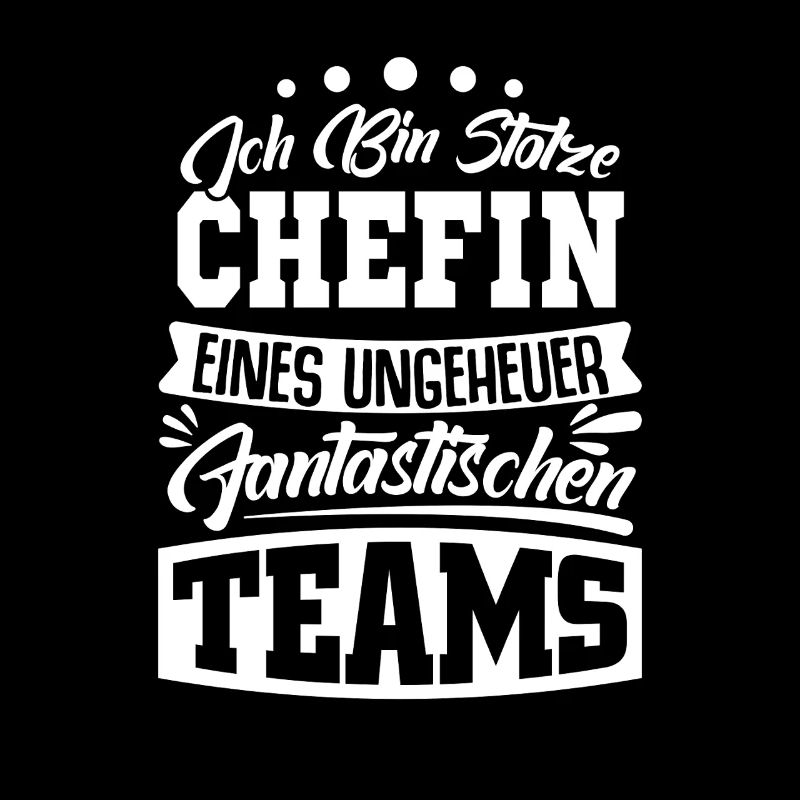 Stolze Chefin Chef Frau Abteilungsleiter Teamchef