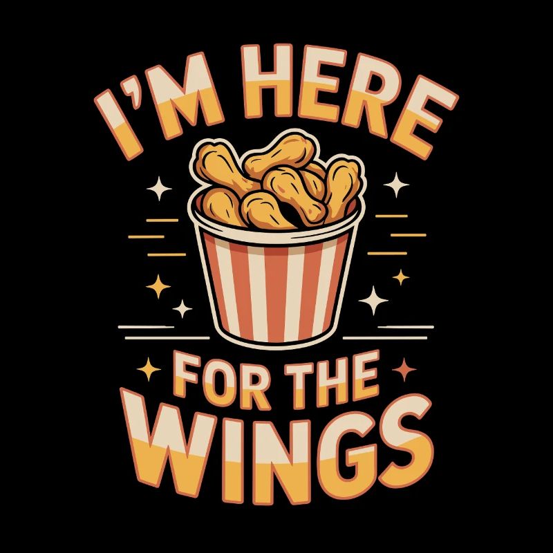 Chicken Wings Party Matchday Design