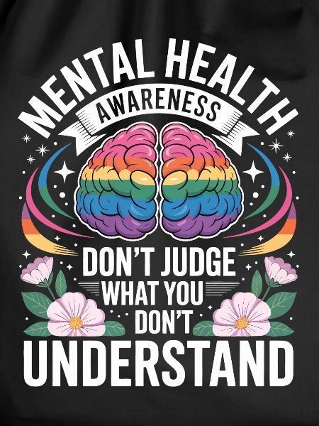 Mental Health Rainbow Brain