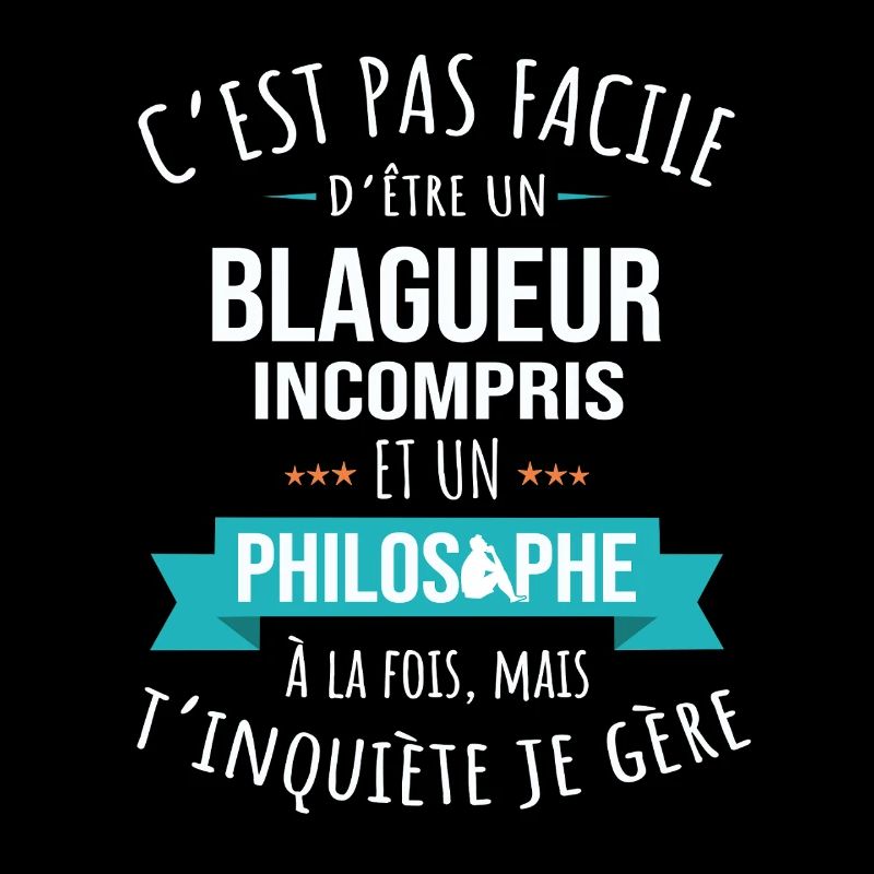 Blagueur Philosophe Incompris Humour