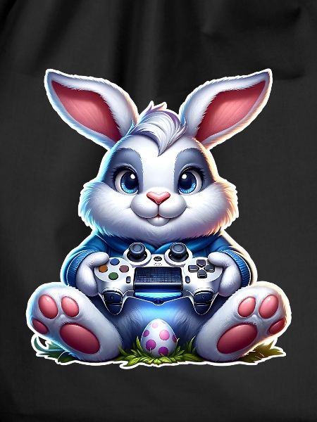 Easter Bunny Gaming Gamer