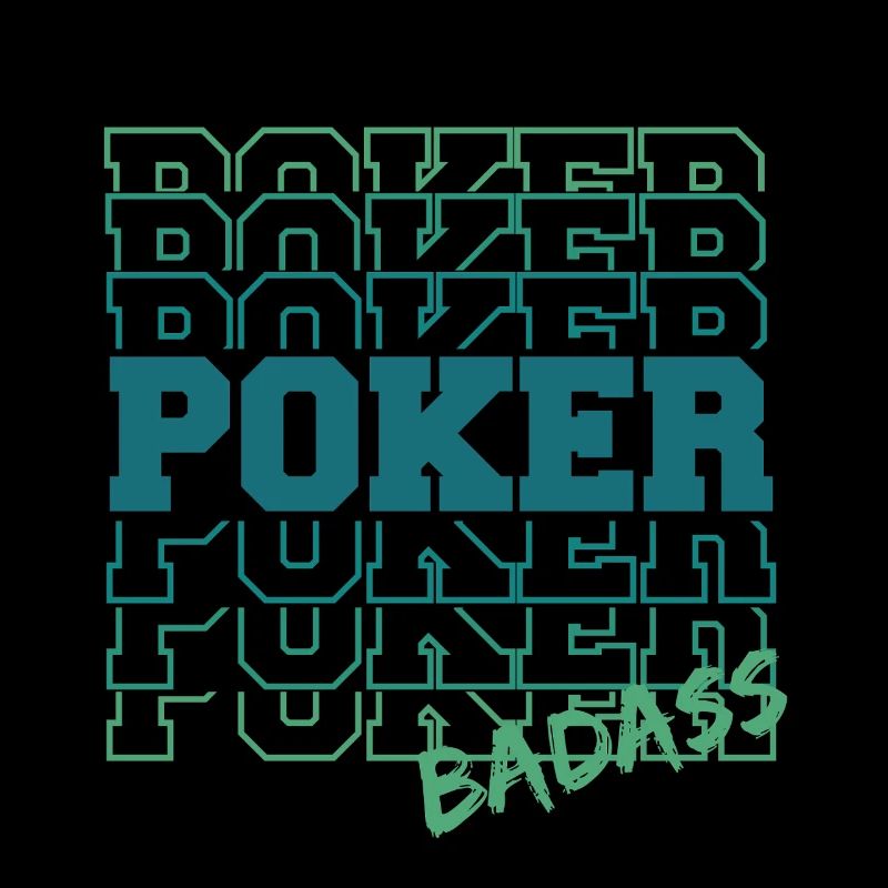 Badass Poker Gradient Typo