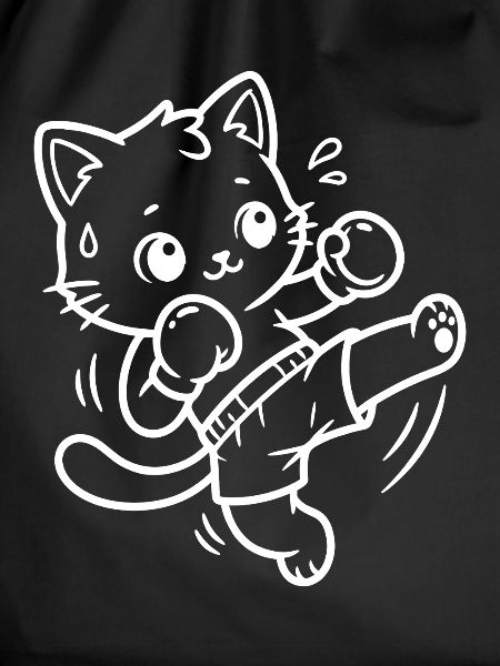 Kawaii Cat Kickboxing