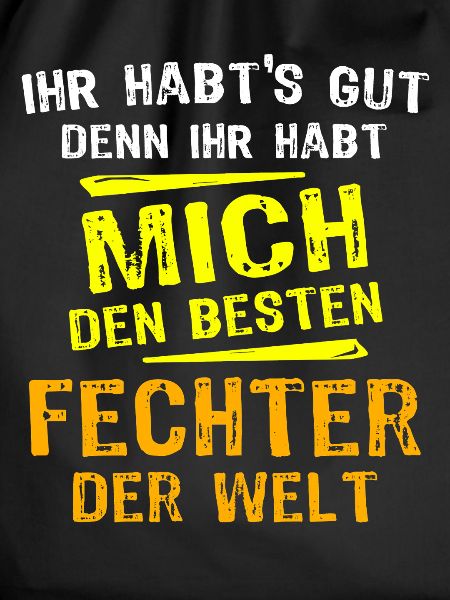 Fechter Geschenk