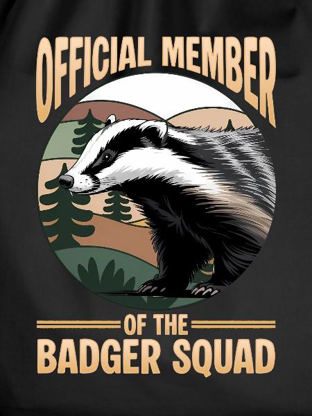 Funny Animal Badger
