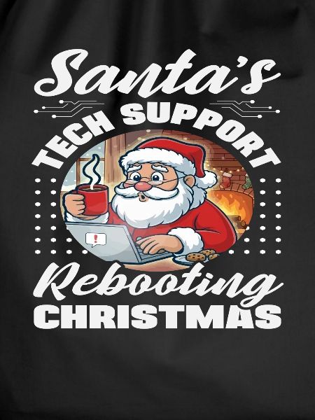 Weihnachtsmann Tech Support Weihnachten IT