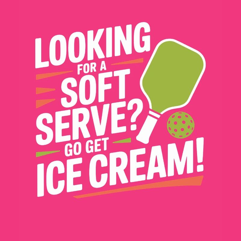 Pickleball Spieler Looking For Soft Serve Dinking