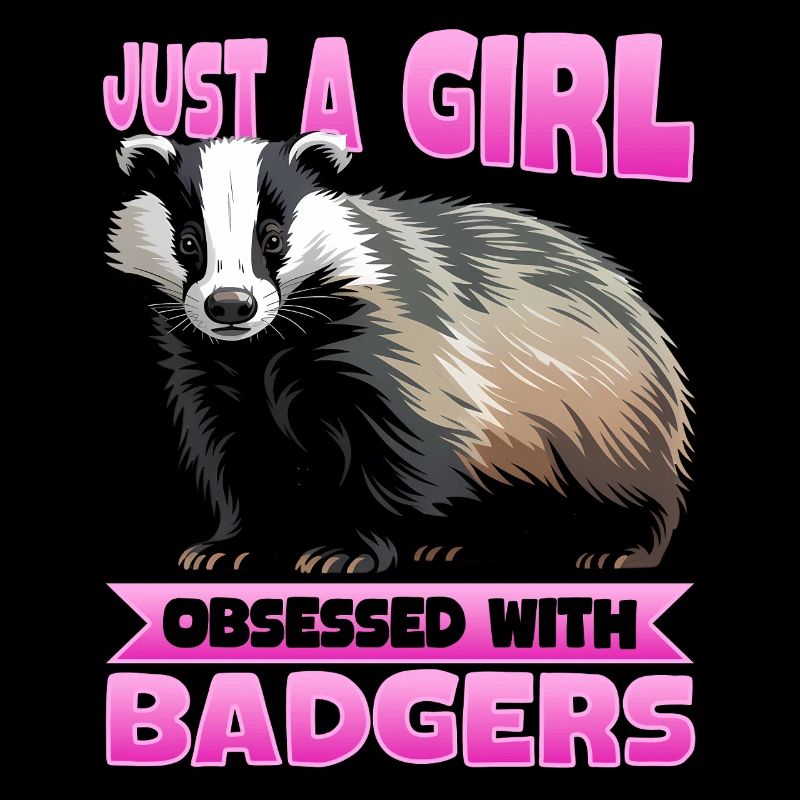 Funny Animal Badger