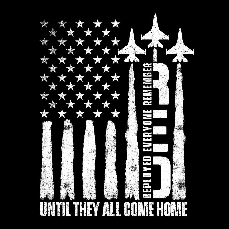RED Until They All Come Home Support Troops