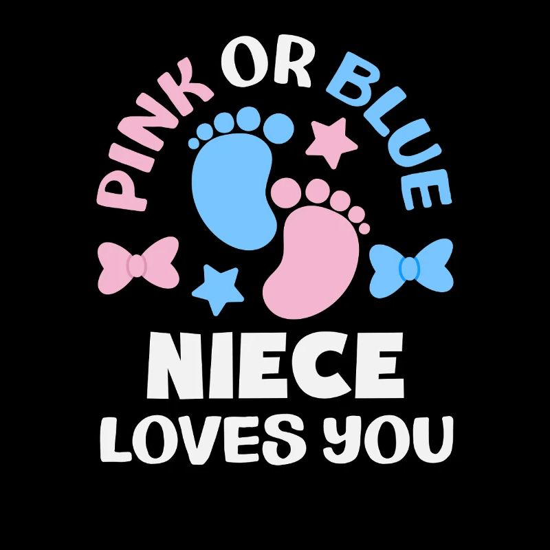 Pink Oder Blau Nichte Liebt Dich Gender Reveal