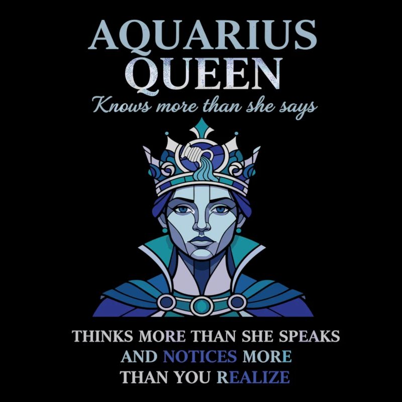 Aquarius Queen Sternzeichen Wassermann