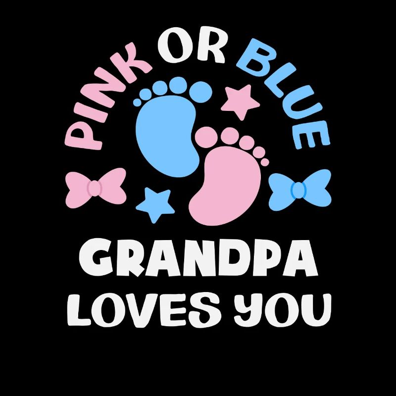 Pink Oder Blau Opa Liebt Dich Gender Reveal