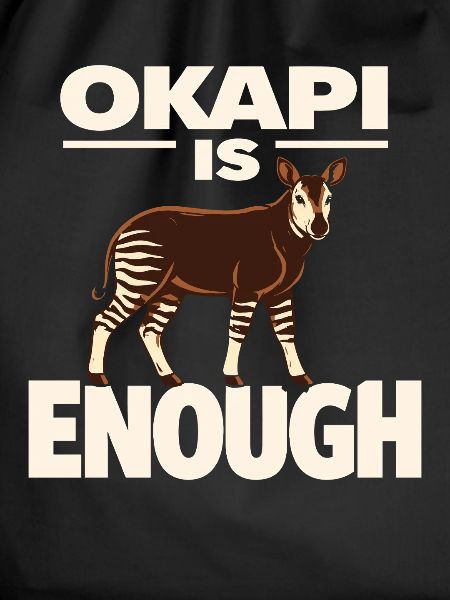 Okapi-liebhaber Okapi-tier Seltene Tierweltliebe