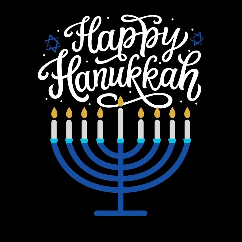 Joyeux Menorah de Hanoucca