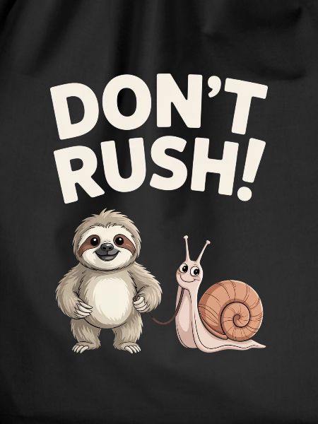 Sloth and Snail Don't rush