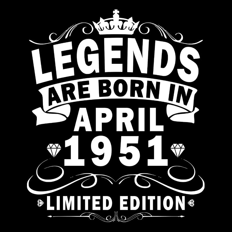 April 1951 Birthday Legend