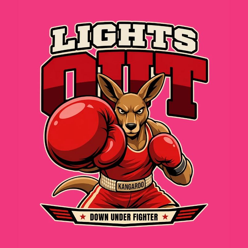 Kangaroo Knockout – Lights Out Boxing