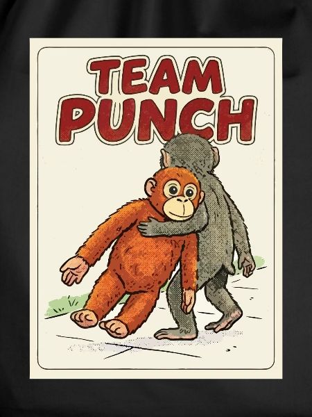 Team Punch Baby Monkey Punch