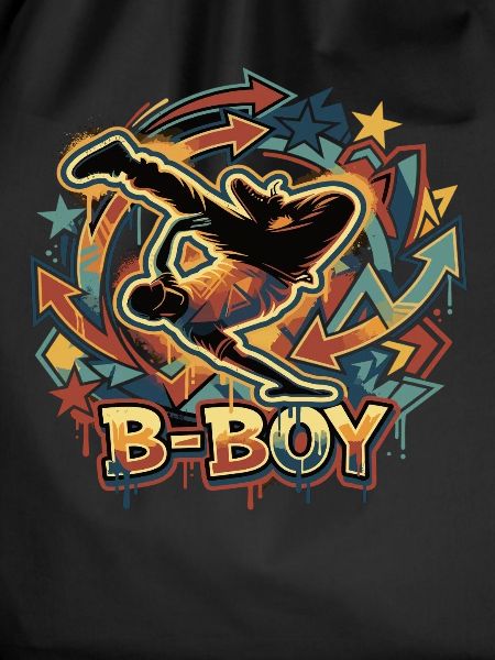 Breakdance B-Boy Streetstyle Graffiti