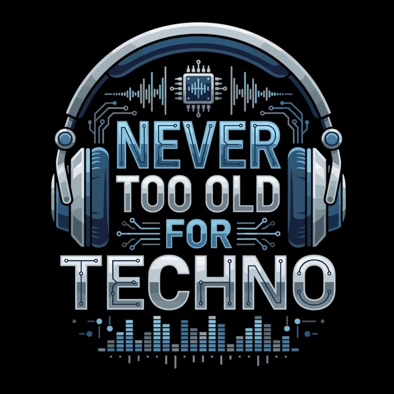 Never Too Old For Techno DJ Music