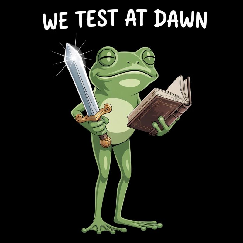 Dawn Quest Frog: Sword & Tome