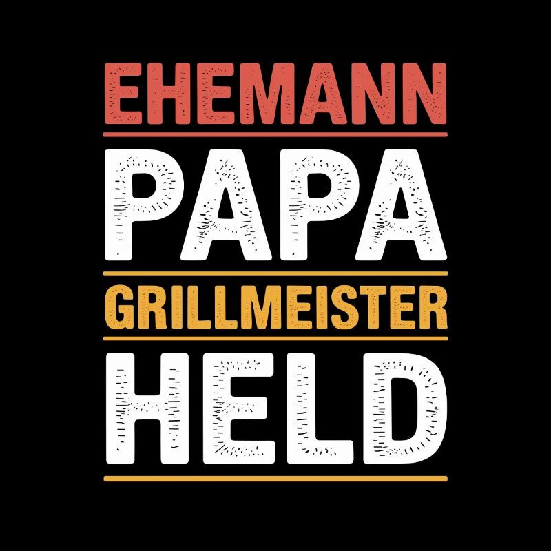 Dad Grill Master Hero for Father's Day BBQ