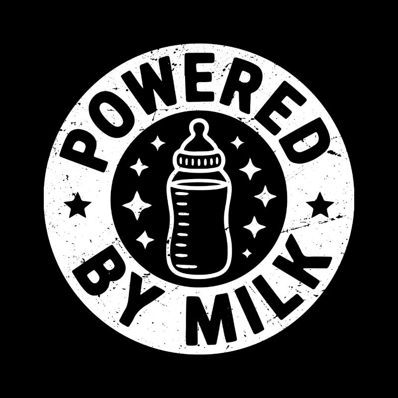 Alimenté par le lait
