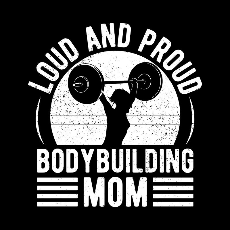 Powerlifting Bodybuilder Mom Gym