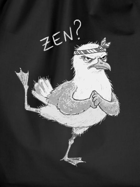 Yoga Seagull Zen Meditation