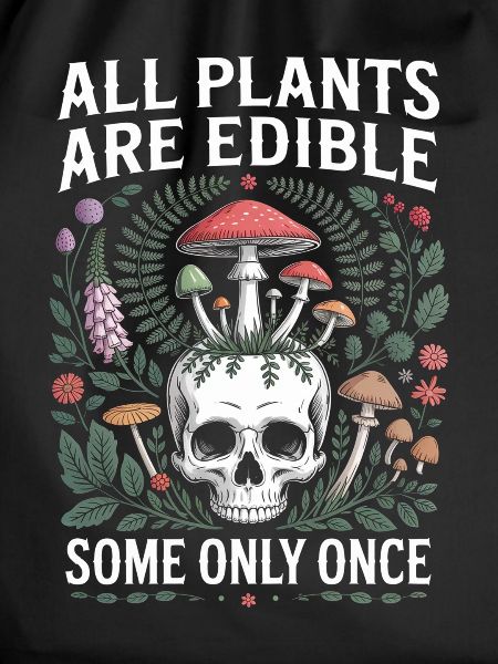 All Plants Edible Skull Mushrooms