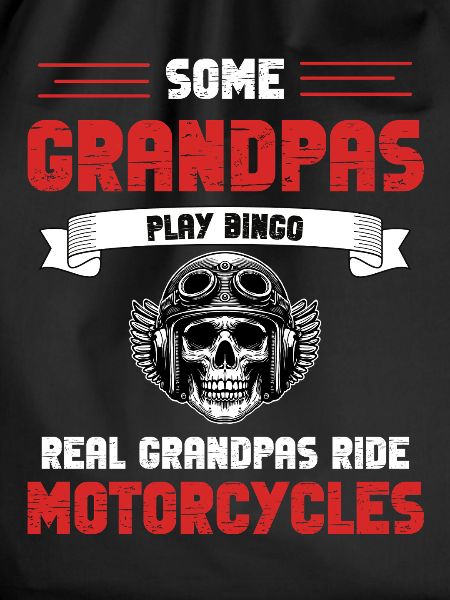 Grandpa Motorcycle Rider