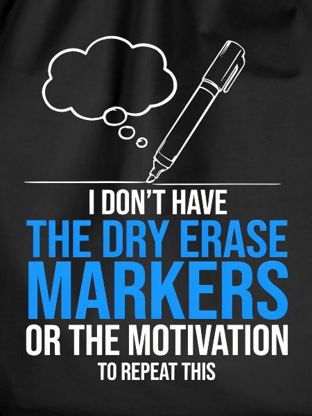Motivation für Whiteboard-Marker