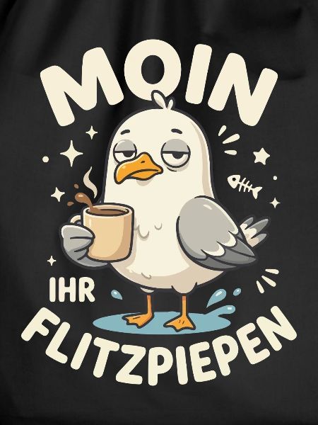 Moin Ihr Flitzpiepen Kaffee Duck