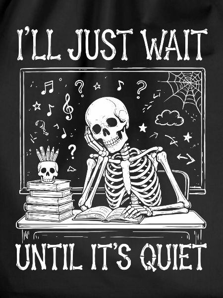 Teacher, Halloween, Skeleton