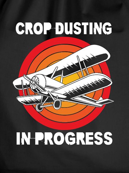 Crop Duster Flugzeug Pilot