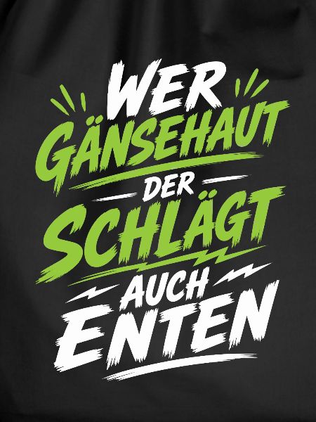 Gänsehaut schlägt Enten Karneval