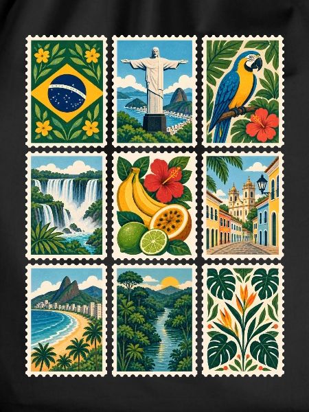 Brasilien Briefmarken