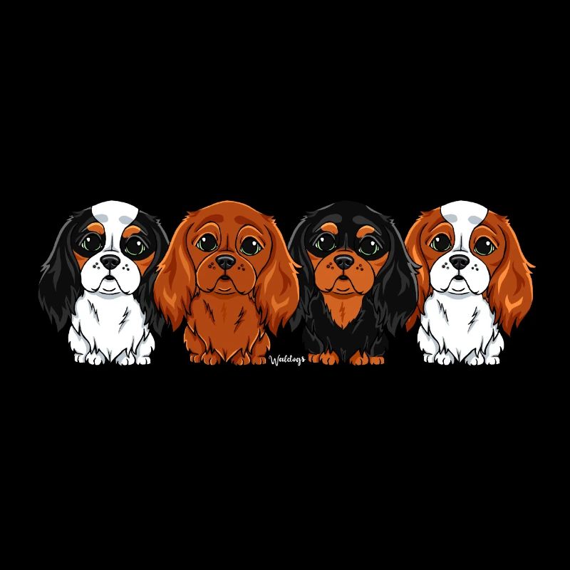 Cavalier King Charles Quartet