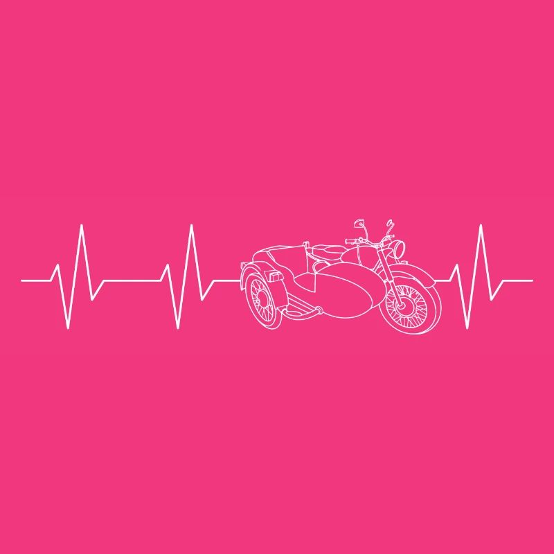 Silhouette Pulse Ural Dnepr Motorcycle