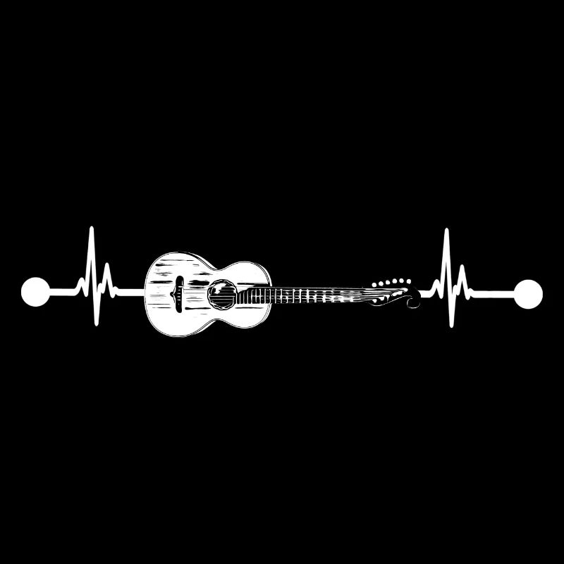 Guitars Heartbeat Guitar Frequency Music Design
