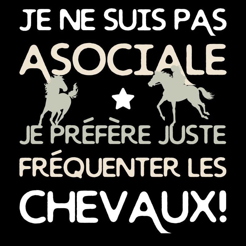 Je préfère les chevaux