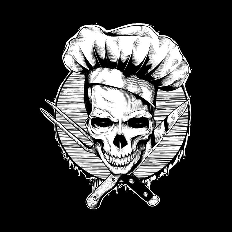 Der Koch Totenkopf Schädel