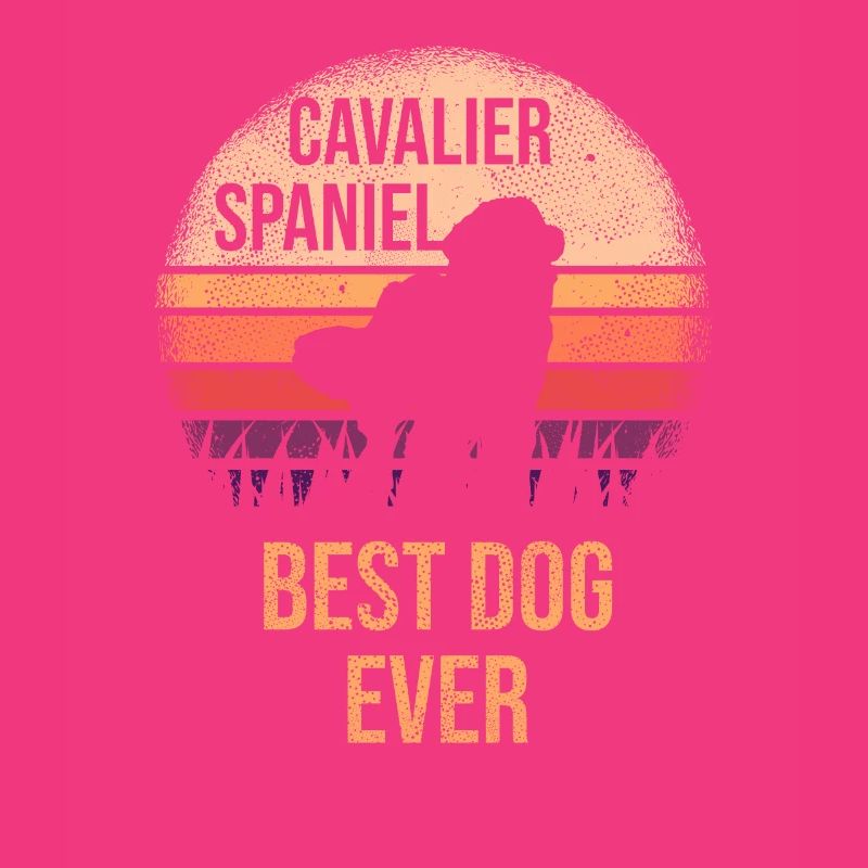 Cavalier king charles spaniel graphiques Pour