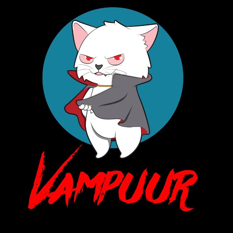 VAMPUUR CAT Halloween Vampire Horror Monster