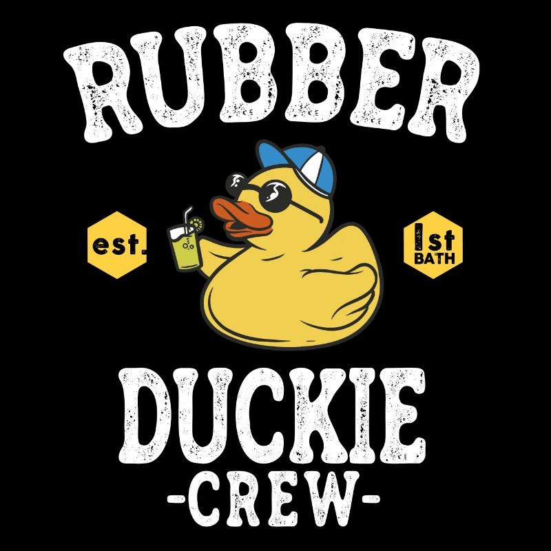 Canard en caoutchouc Canard jaune Équipage Baignade Canards Canards Canards